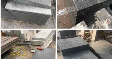 铜陵 芝麻黑地铺石材