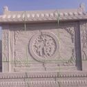 铜陵 芝麻白花岗岩屏风，照壁，影壁