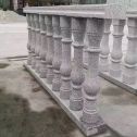 铜陵 芝麻白圆形光面花瓶柱，栏杆