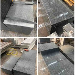 铜陵 芝麻黑地铺石材