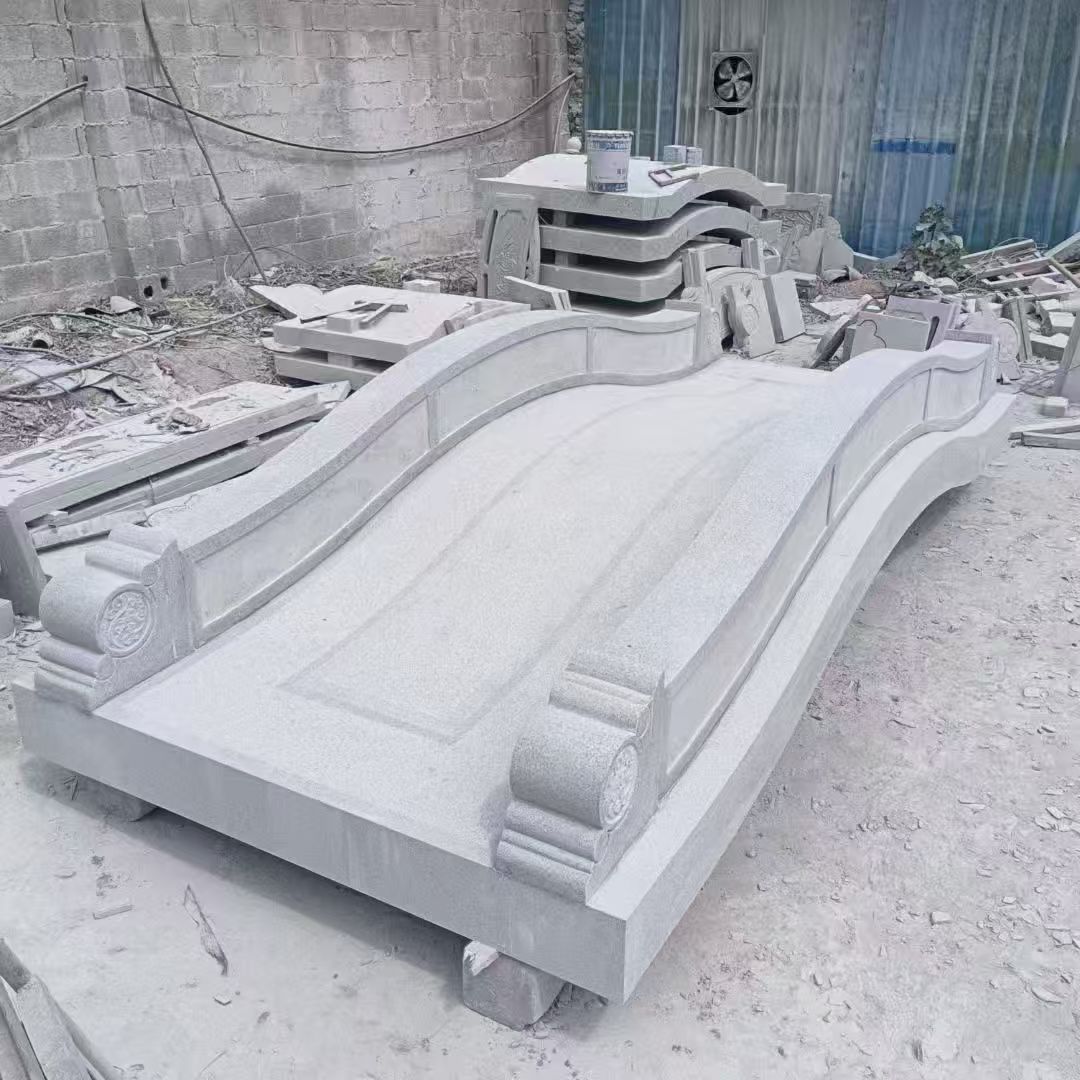 铜陵 芝麻灰花岗岩园林景观 小石桥