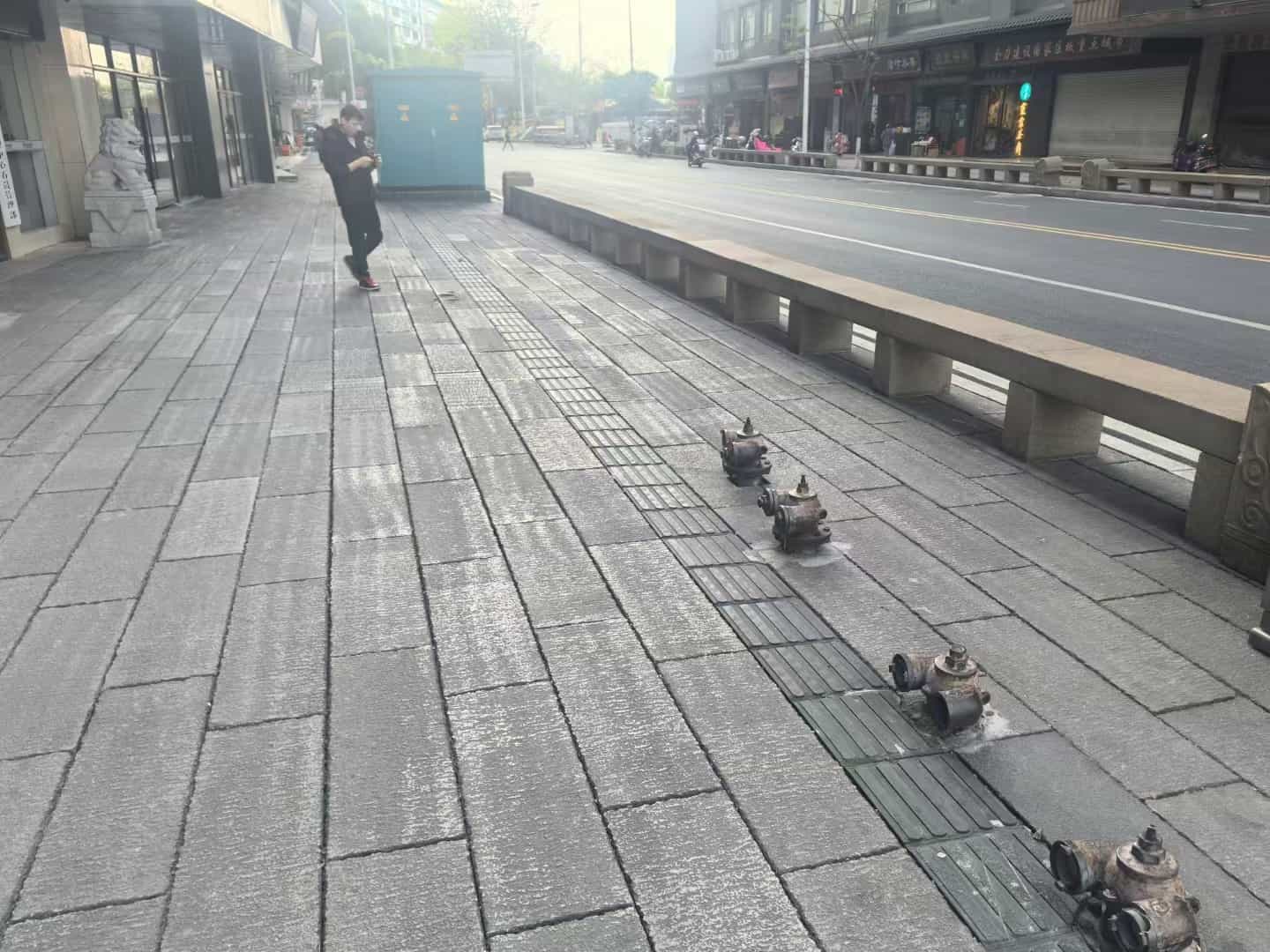 铜陵仿古石铺装效果