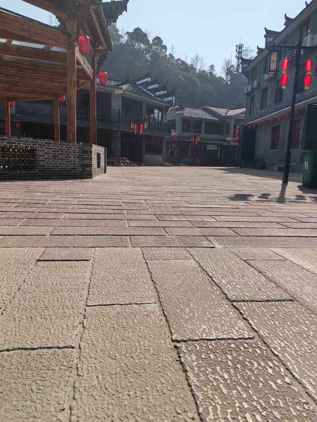 铜陵仿古石铺装效果