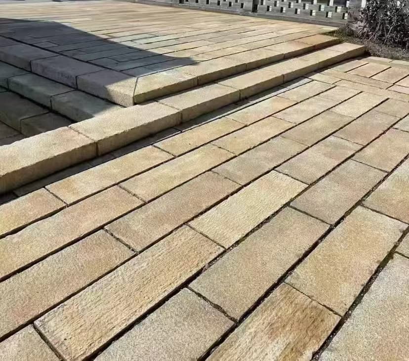 铜陵仿古石铺装效果