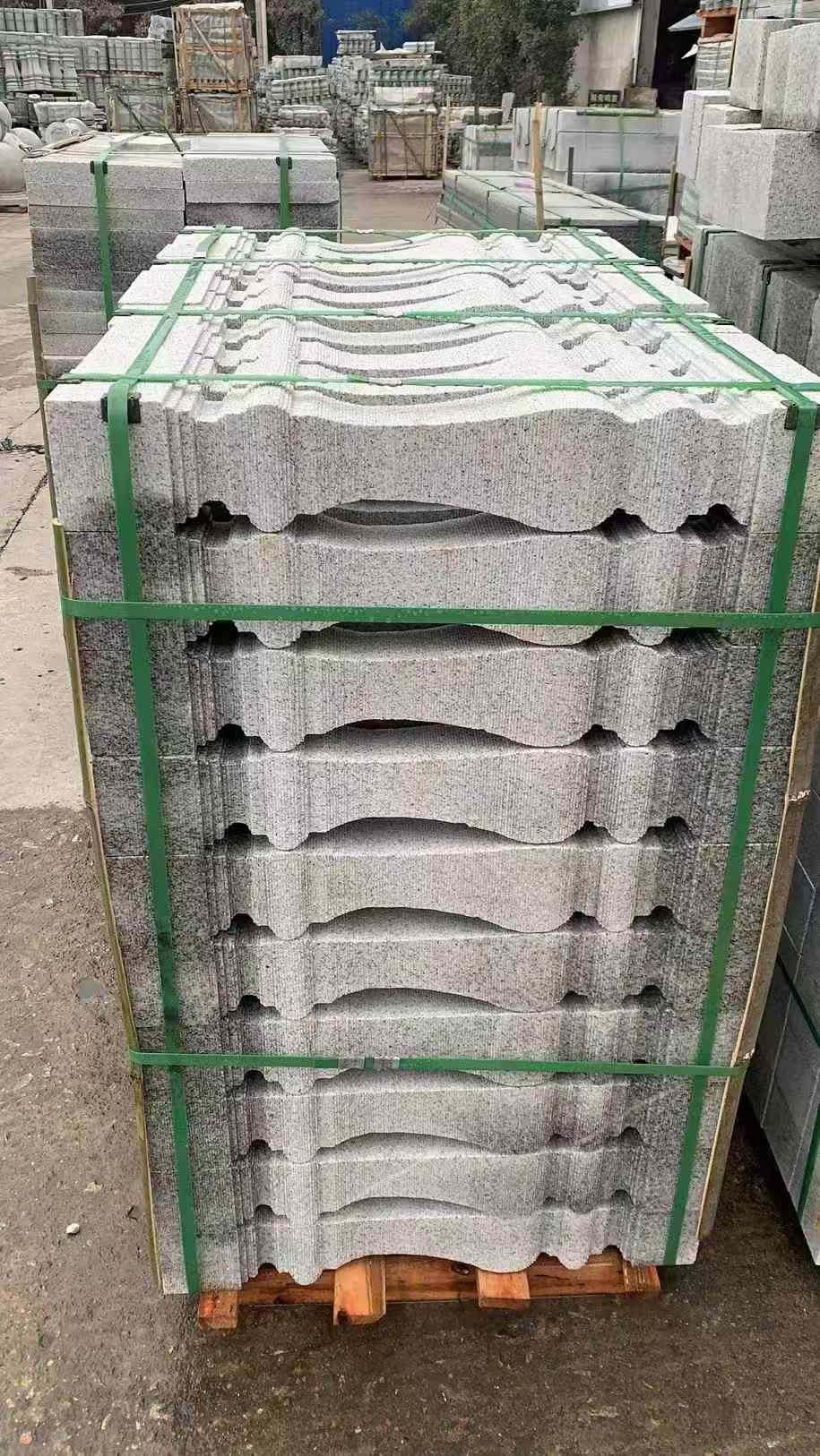 铜陵 芝麻白方形拉丝面，栏杆花瓶柱