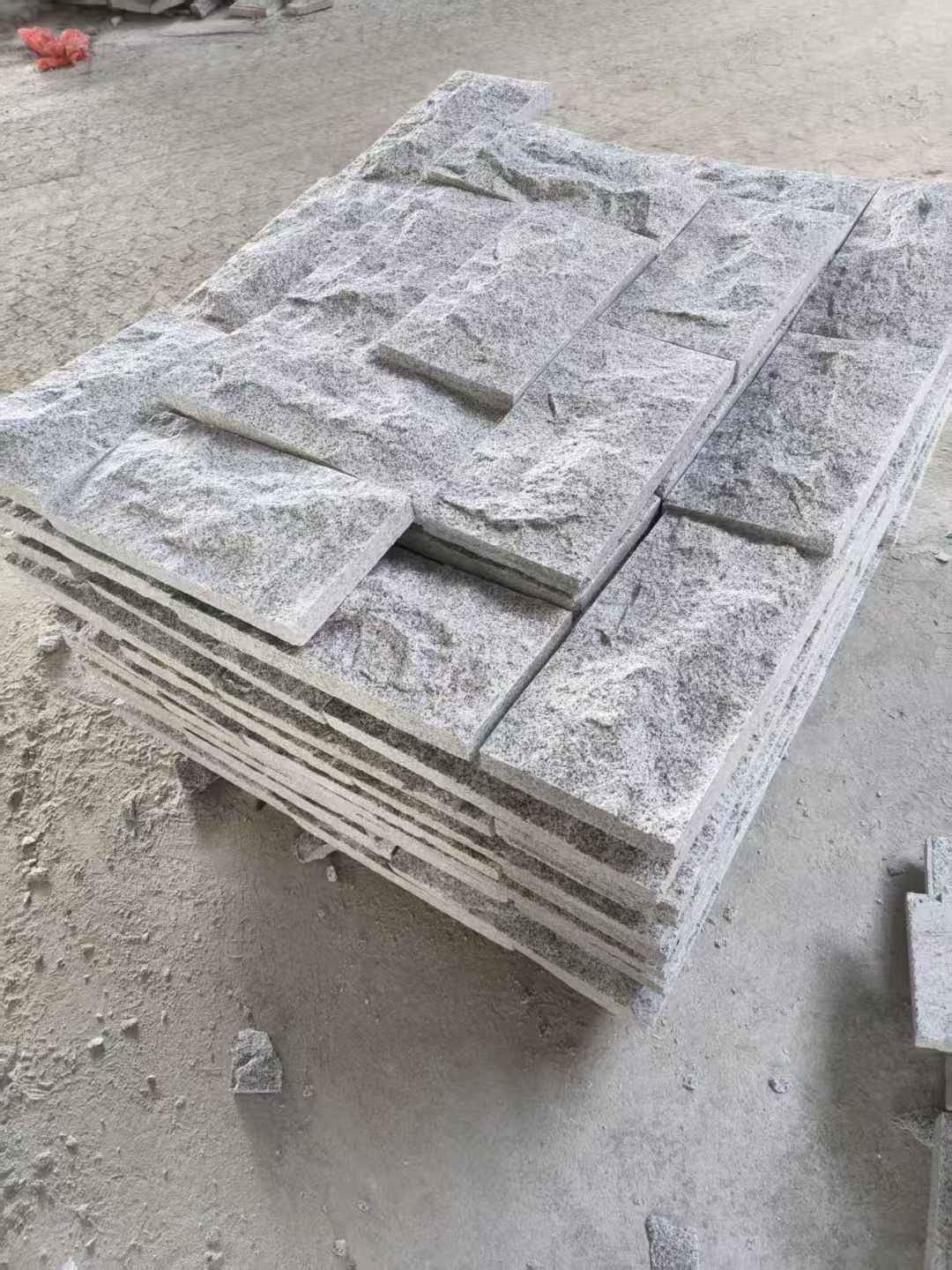 铜陵 芝麻白蘑菇石、自然面