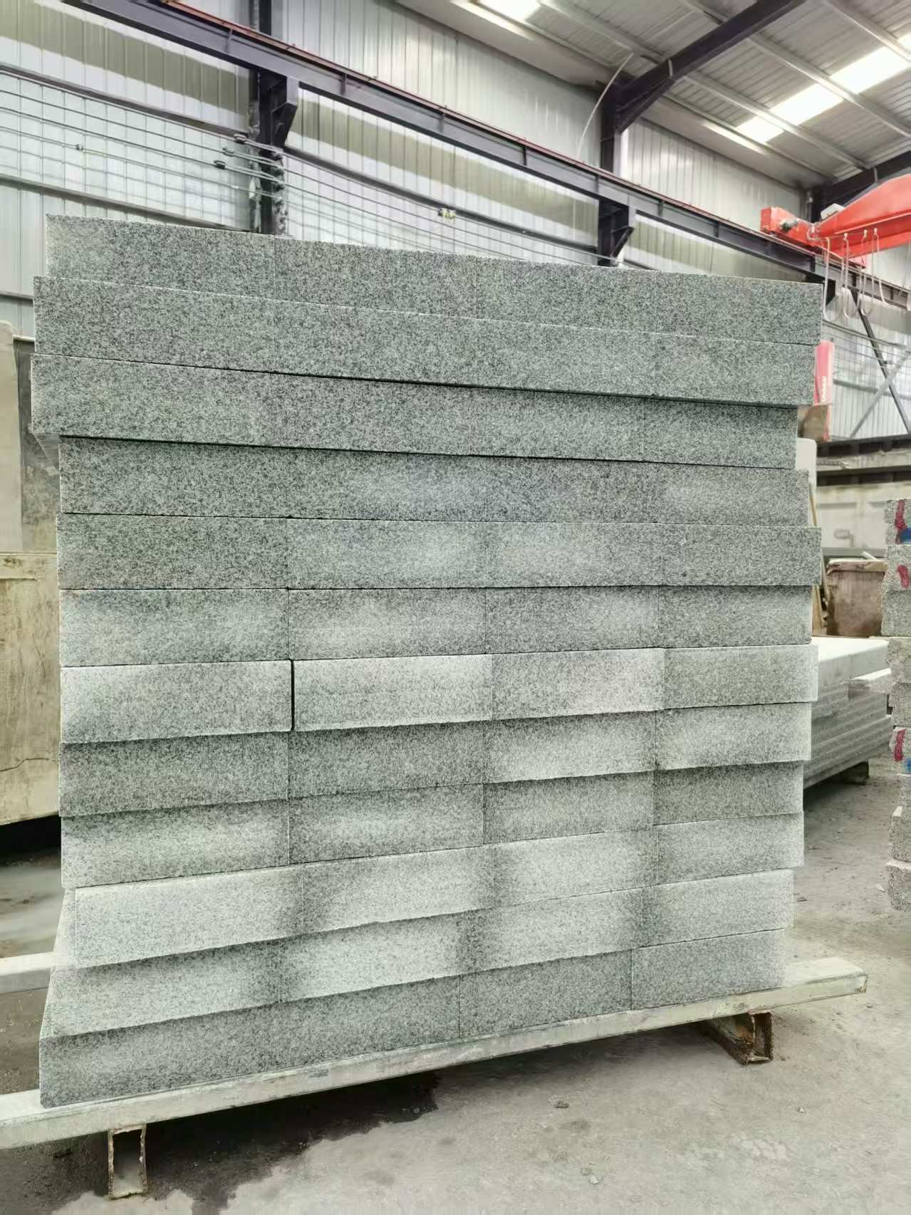 铜陵 芝麻白10公分300*600广场地铺，A料定制，尺寸标准，厚薄均匀