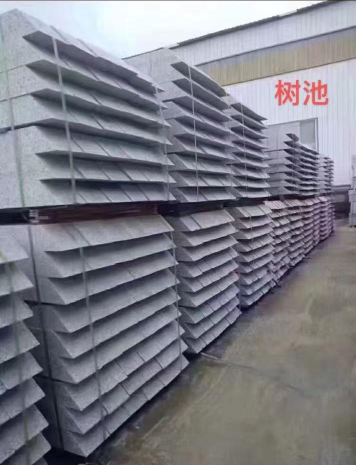 铜陵 芝麻灰切头树池