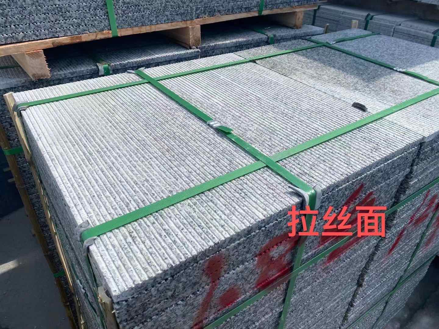 铜陵花岗岩芝麻白拉丝面